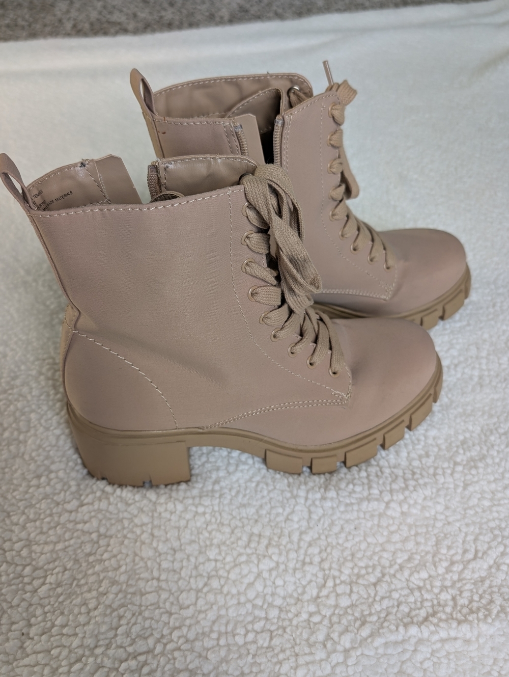 GUC Platform High Top Combat Chelsea Boots